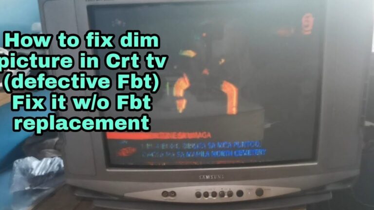 Reparación de TV antiguos: Técnicas eficaces 4 Reparación de televisores viejos: técnicas efectivas